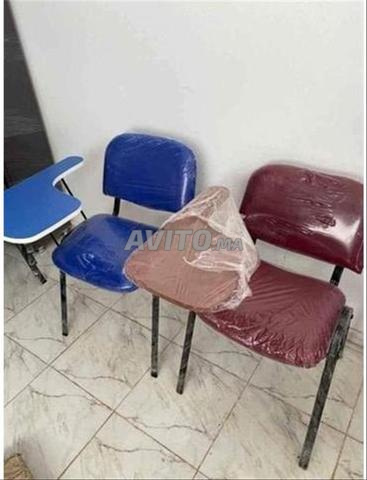 Chaises écritoire bois/PVC كراسي المدرسة OUJDA