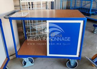 Établi mobile avec 1 plateau – 500kg