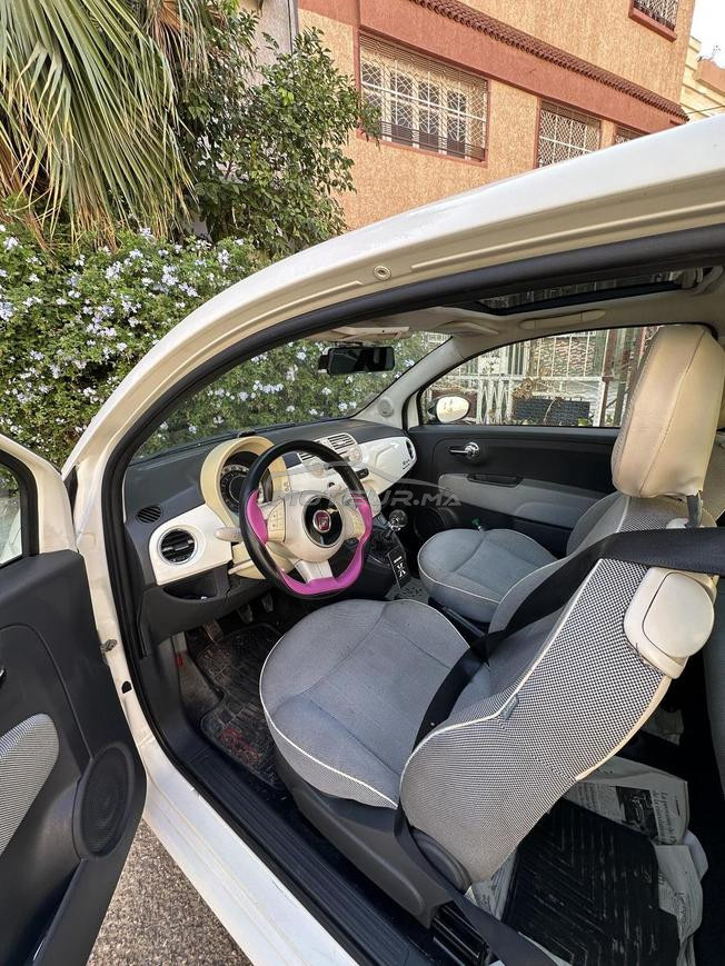 Fiat 500 Essence Manuelle 2008 à Oujda