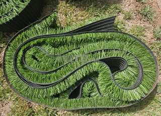 Gazon artificiel 40mm idéal DIY décor événement