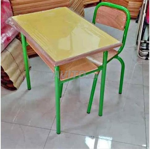 Table scolaire double à Berkane - 2