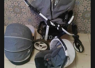 poussette, porte bébé et kouna