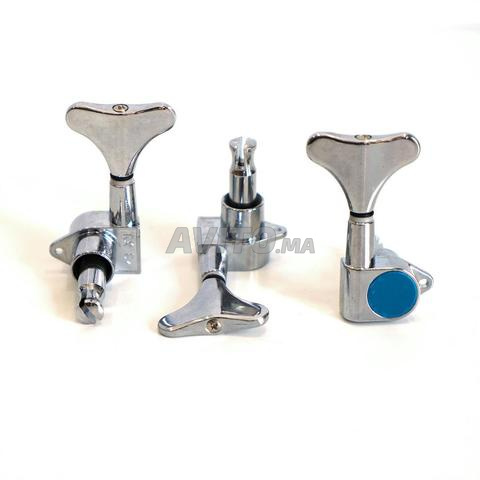 Pack premium de 4 mécaniques pour basse gris