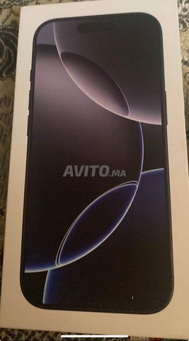 iPhone 16 pro noir 512