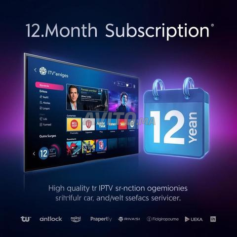 اشترِ IPTV لمدة 12 شهرًا الآن - آمن ومضمون
