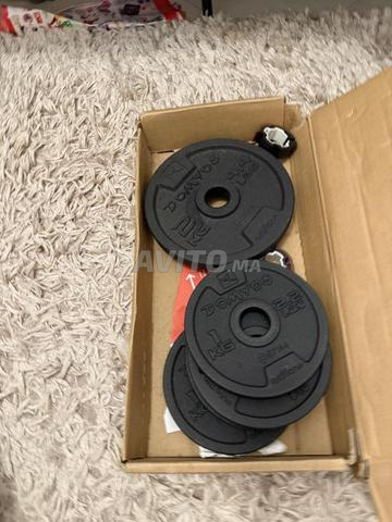 2 kits de 10 kg pour musculation en salle de sport - 2