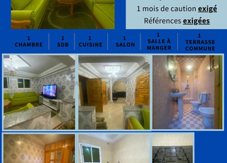Appartement meublé à louer 70 m² à Mohammedia