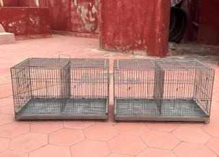 2 أقفاص فصل مجلفنة