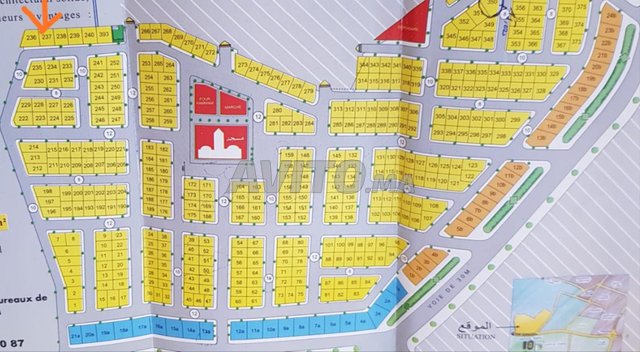 Terrain à vendre dans le quartier Al-Quds 104m