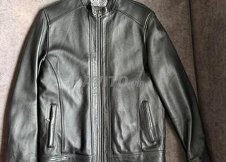 جاكيت جلد طبيعي - حرفية فاس - XL