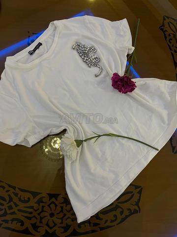 T-shirt blanc de Zara