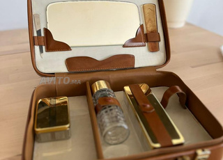 Trousse de voyage vintage de luxe 1960 - France