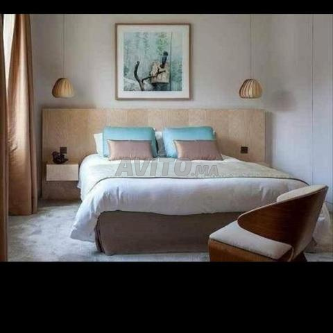 Appartement calme près de la gare de train à Gueliz avec wifi