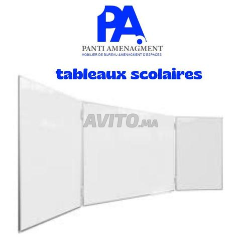 Tableau scolaire magnétique en stock