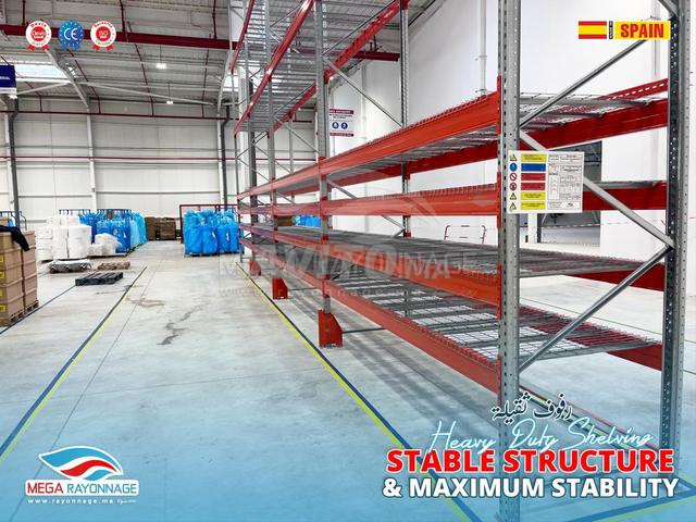 Rayonnage lourd – Solution logistique complète