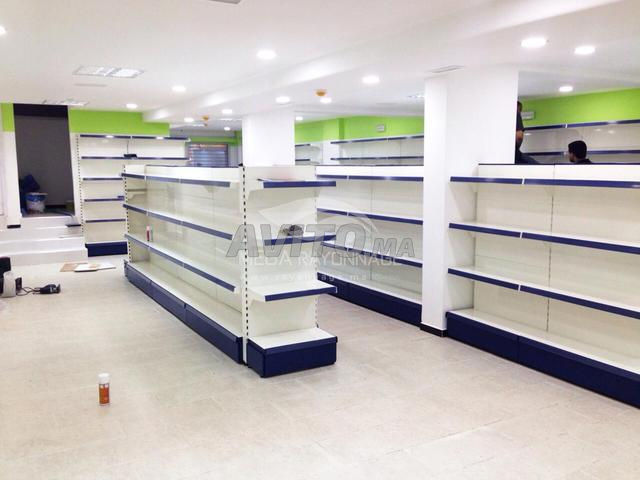 Rayonnage magasin – Installation partout au Maroc