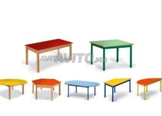 Mobilier scolaire pour la crèche