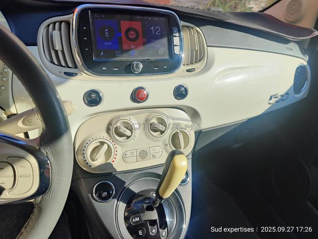 Fiat 500 Blanche nacré en état propre