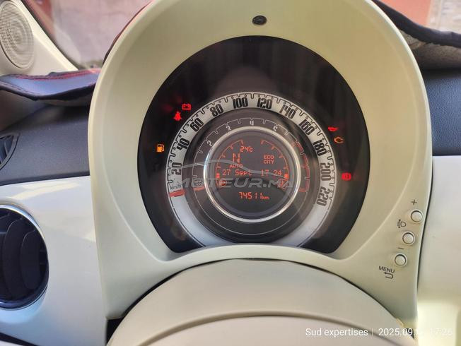 Fiat 500 Blanche nacré en état propre