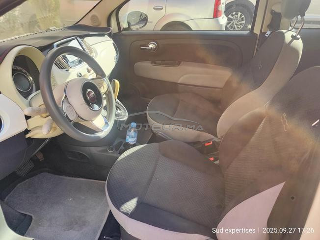 Fiat 500 Blanche nacré en état propre