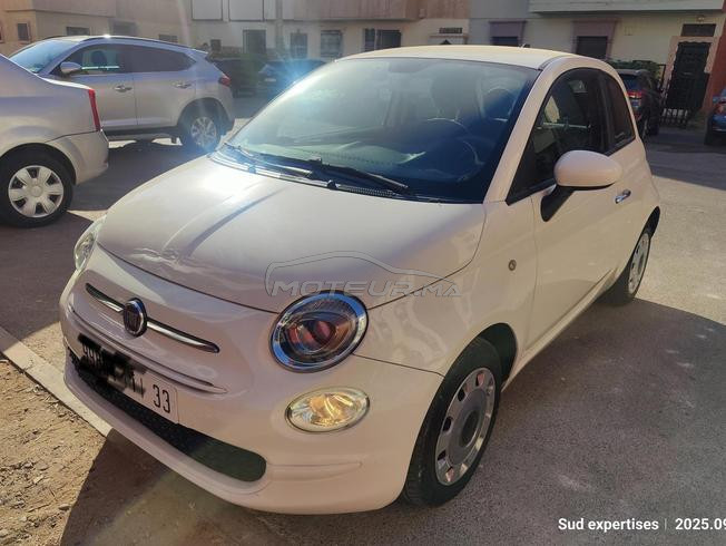 Fiat 500 Blanche nacré en état propre