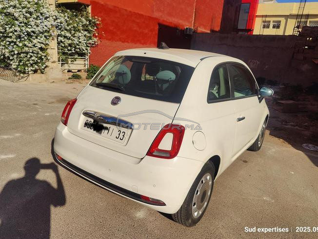 Fiat 500 Blanche nacré en état propre