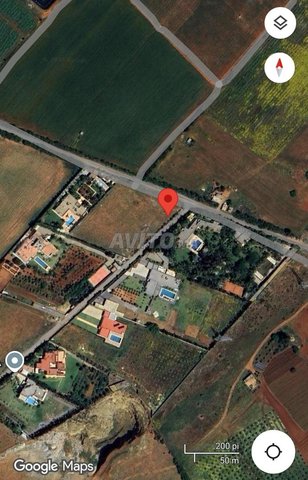 Terrain de 3336 m² à Sidi Yahya limite Menzeh