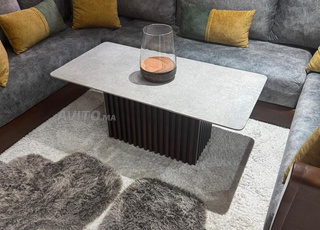 Table basse moderne en céramique