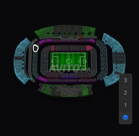 4 Ticket Maroc vs Bahrein - Cat 3