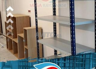 Rayonnage léger métallique – Stockage multi-usage