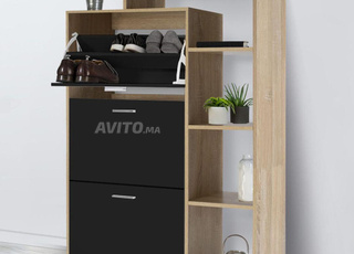 Meuble chaussures avec étagères