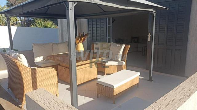 Magnifique villa à louer meublée Pied dans l’eau à Skhirat rose Marie