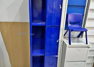 CASIER VESTIAIRE MÉTALLIQUE DE