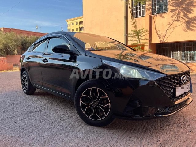 Hyundai accent automatique tt option à Marrakech