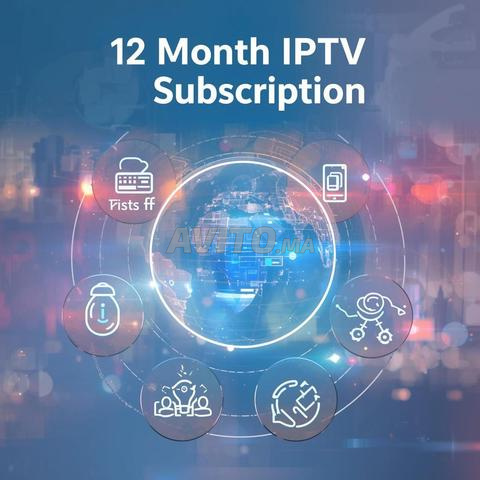 Abonnement IPTV 12 mois sans interruptions
