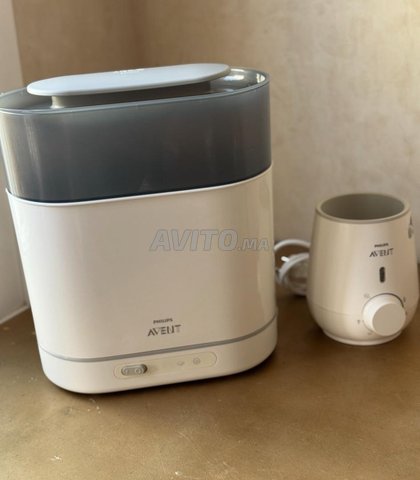 Sterilisateur et chauffe biberon avent