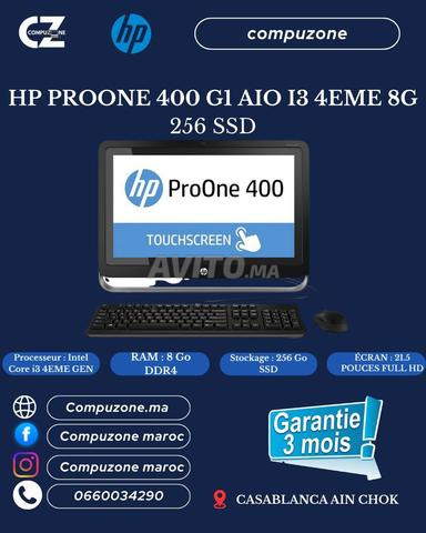 HP ProOne 400 G1 AIO I3 4EME 8G 256 SSD