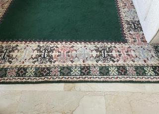 سجادة / زربية رباتية مصنوعة يدويًا – 2م × 2.85م