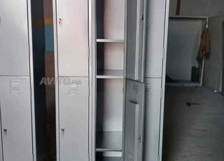 Armoire casier vestiaire monobloc sur mesure