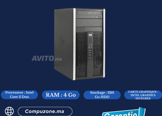 HP COMPAQ PRO 6000 CORE 2 DUO – 4G Ram – 320GB