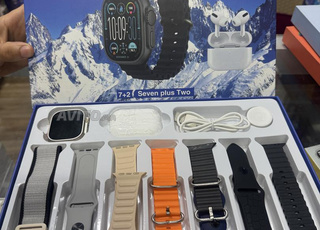 pack montre connecté plus écouteurs bluetooth