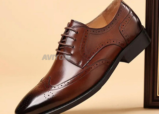 حذاء جلدي فاخر - تصميم أنيق وجودة عالية