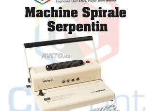 Machine Spirale Serpentin