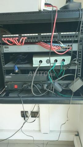Armoire informatique DVR 500 Go boîtier connexion - 2
