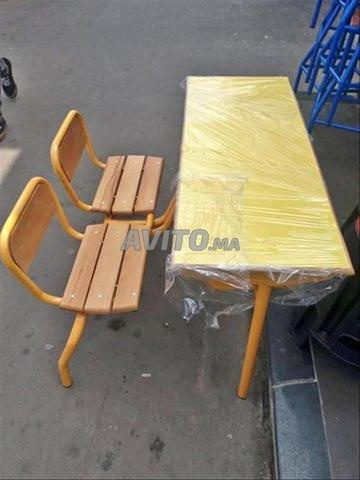 Mobilier scolaire complet en stock