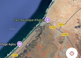 Terrain à vendre à Aglou Tiznit