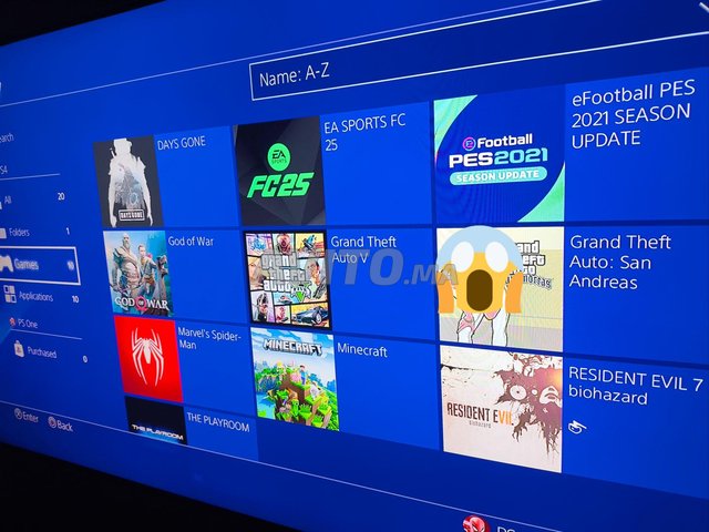 ps4 slim offline avec 10 pack jeux garanti