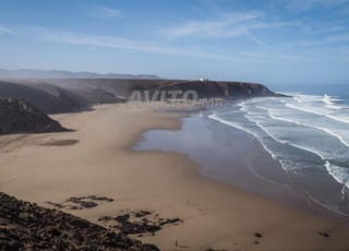 Terrain titré projet touristique plage Aglou 7 hectares