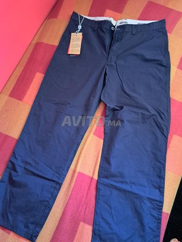 Pantalon de marque en coton XL neuf importé