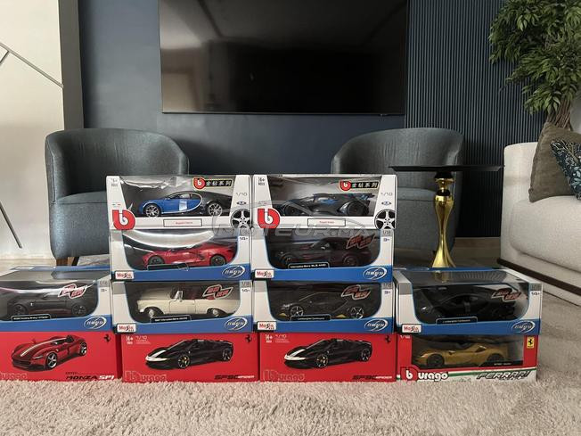 collection de voitures